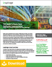 Oracle Cloud Application ImplementationDatasheet